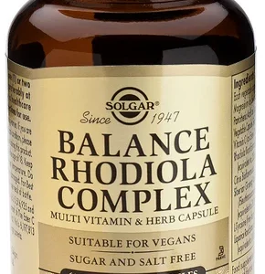 Balance Rhodiola Complex · Solgar · 60 cápsulas