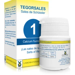 Tegorsales nº1 Calcium fluoratum · Tegor · 20 gramos