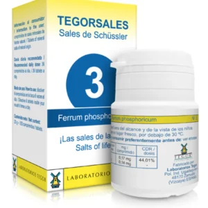 Tegorsales nº3 Ferrum phosphoricum · Tegor · 20 gramos