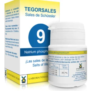 Tegorsales nº9 Natrium phosphoricum · Tegor · 20 gramos