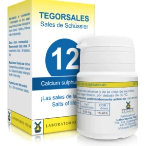 Tegorsales nº12 Calcium sulfuricum · Tegor · 20 gramos
