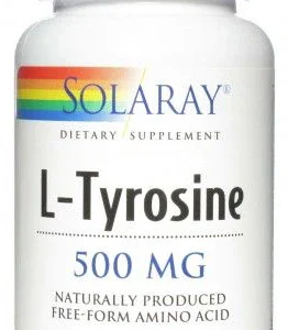 L-Tirosina 500 mg · Solaray · 50 cápsulas