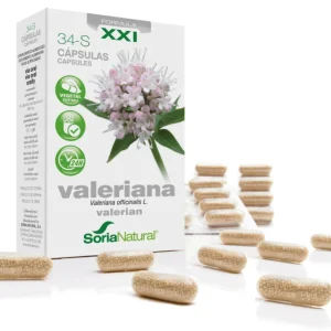 34-S Valeriana XXI · Soria Natural · 30 cápsulas