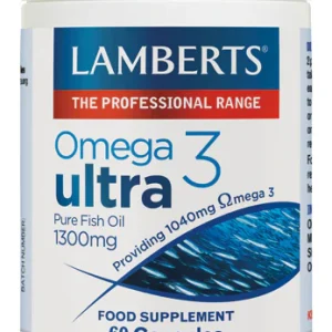 Omega 3 Ultra 1.300 mg · Lamberts · 60 perlas