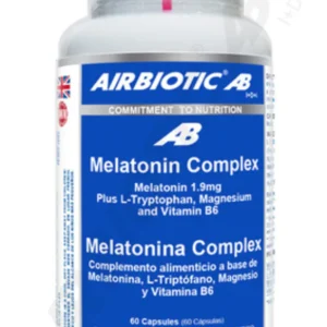 Melatonina Complex · Airbiotic · 60 cápsulas