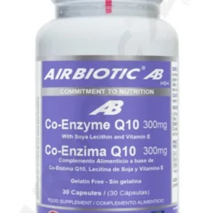 Co-Enzima Q10 300 mg · Airbiotic · 30 cápsulas
