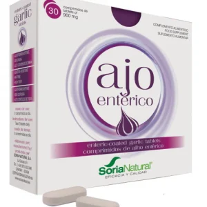 Ajo Entérico · Soria Natural · 30 comprimidos