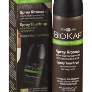 Biokap Spray Touch-Up Castaño Oscuro · Biokap · 75 ml