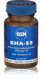 DHA-50 · GSN · 60 perlas