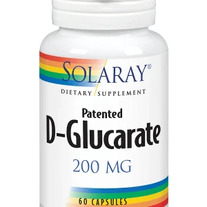 Calcio D-Glucarato · Solaray · 60 cápsulas