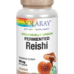 Reishi Fermentado · Solaray · 60 cápsulas