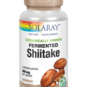 Shiitake Fermentado · Solaray · 60 cápsulas