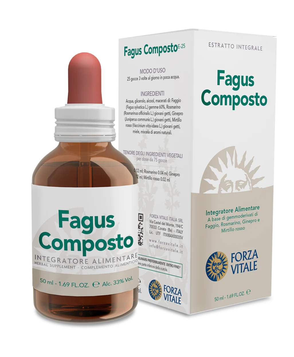Fagus Composto · Forza Vitale · 50 ml