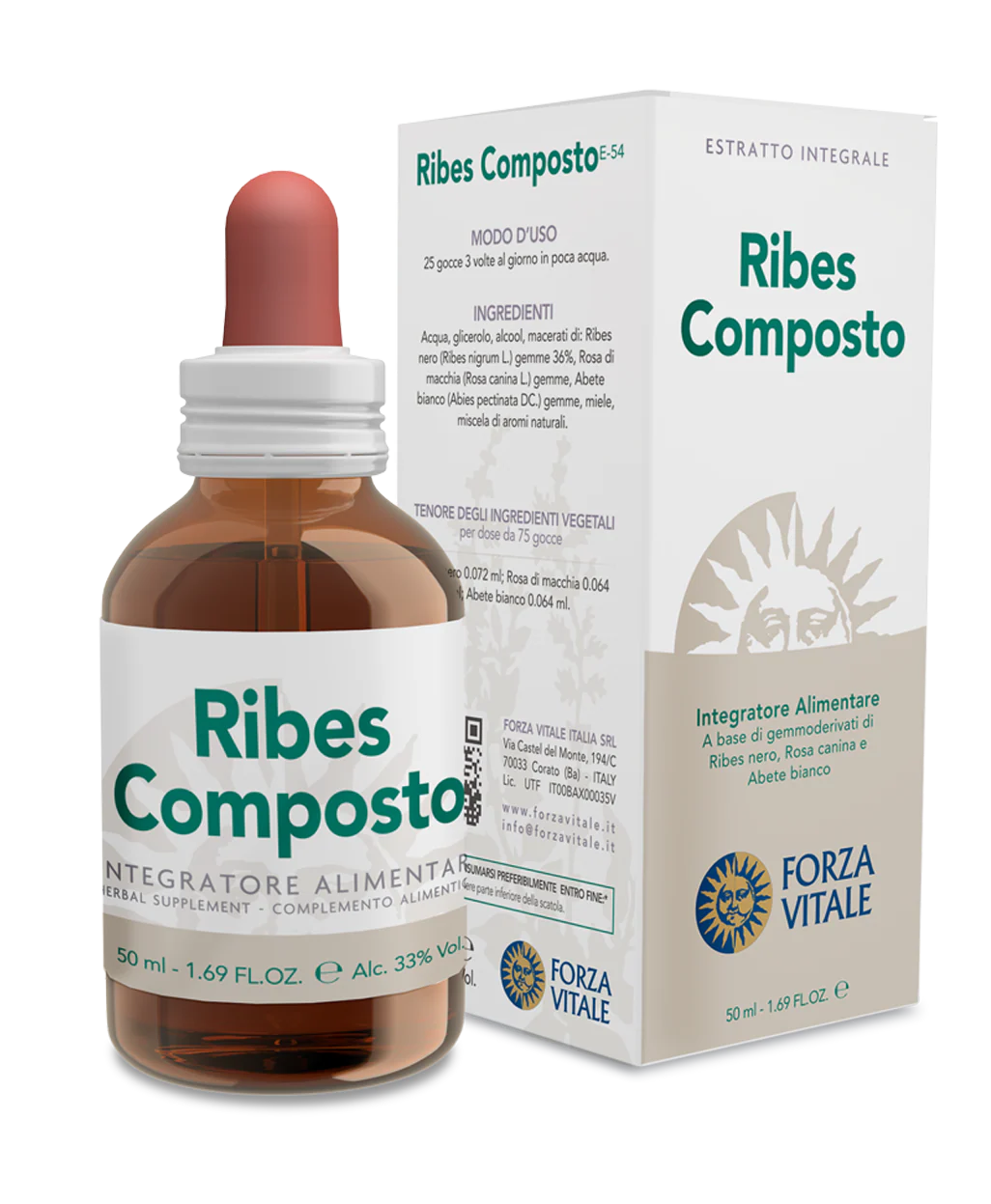 Ribes Composto · Forza Vitale · 50 ml