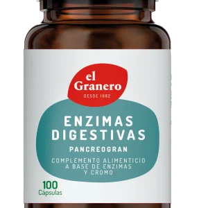 Enzimas Digestivas Pancreogran · El Granero Integral · 100 cápsulas