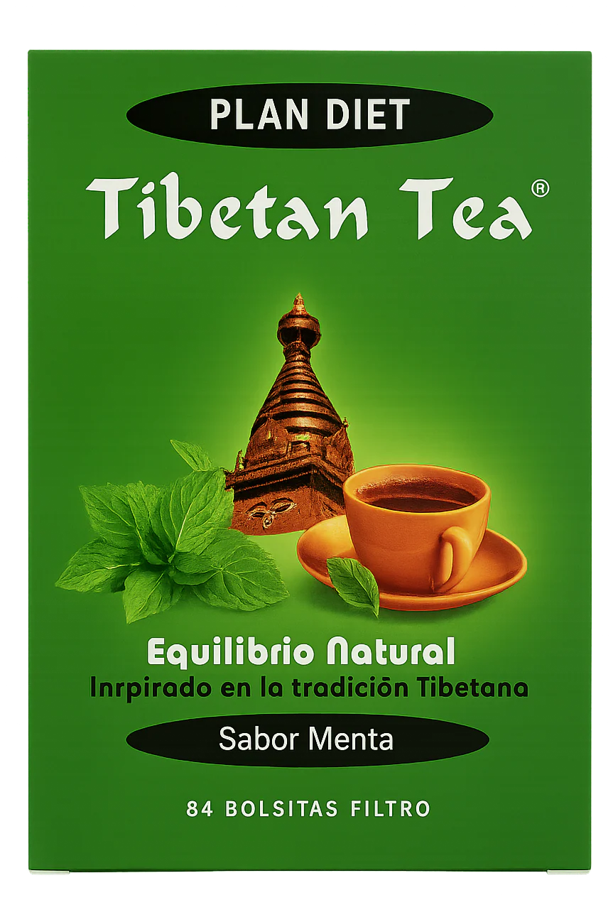 Tibetan Tea · Sabor Menta · 84 bolsitas