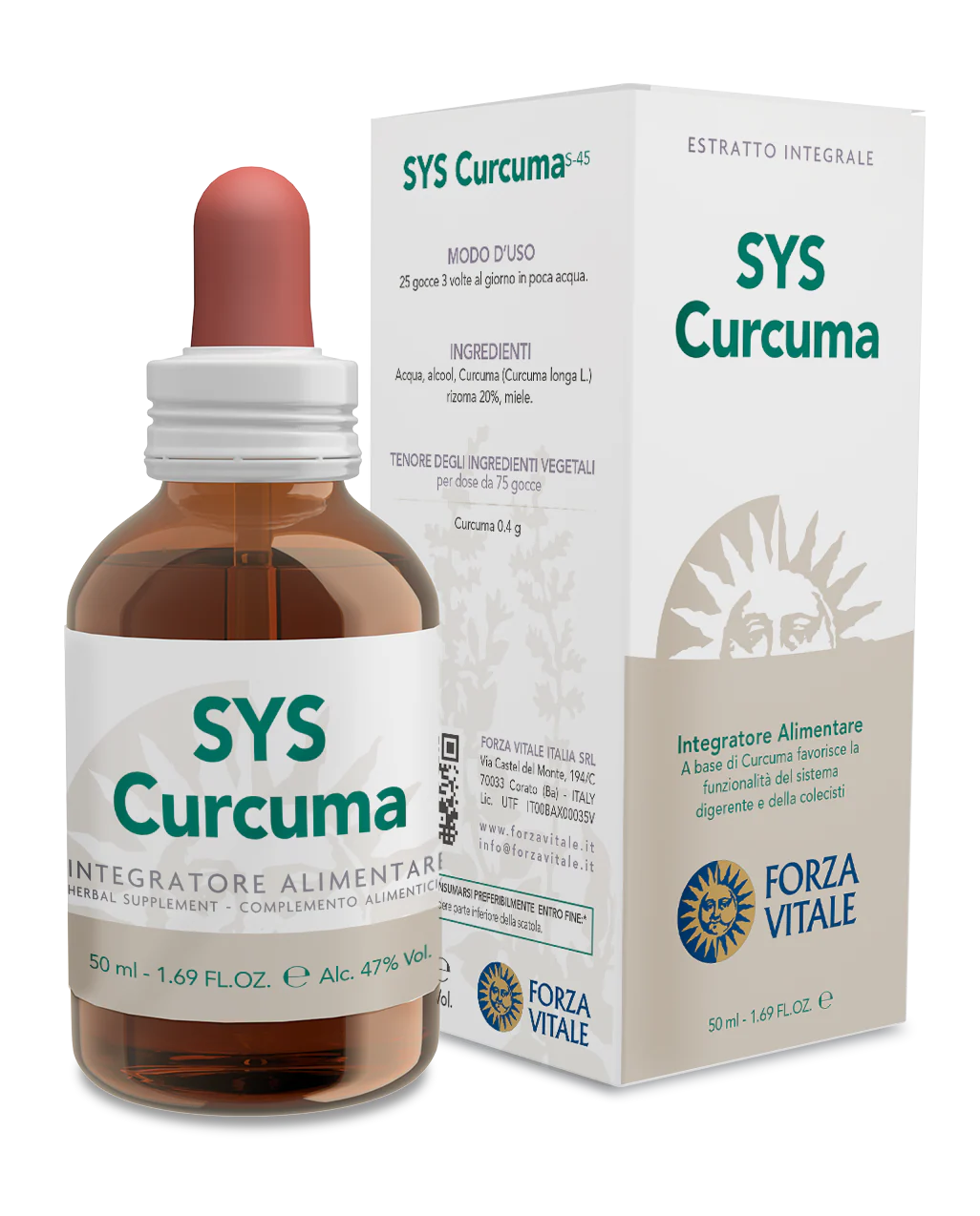 SYS Curcuma · Forza Vitale · 50 ml