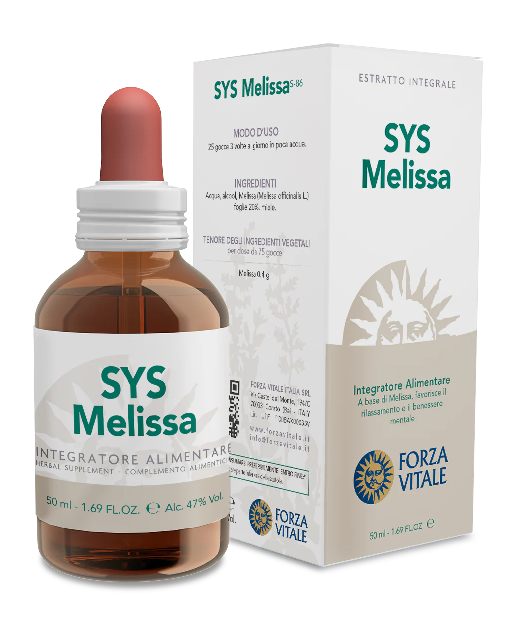 SYS Melissa · Forza Vitale · 50 ml
