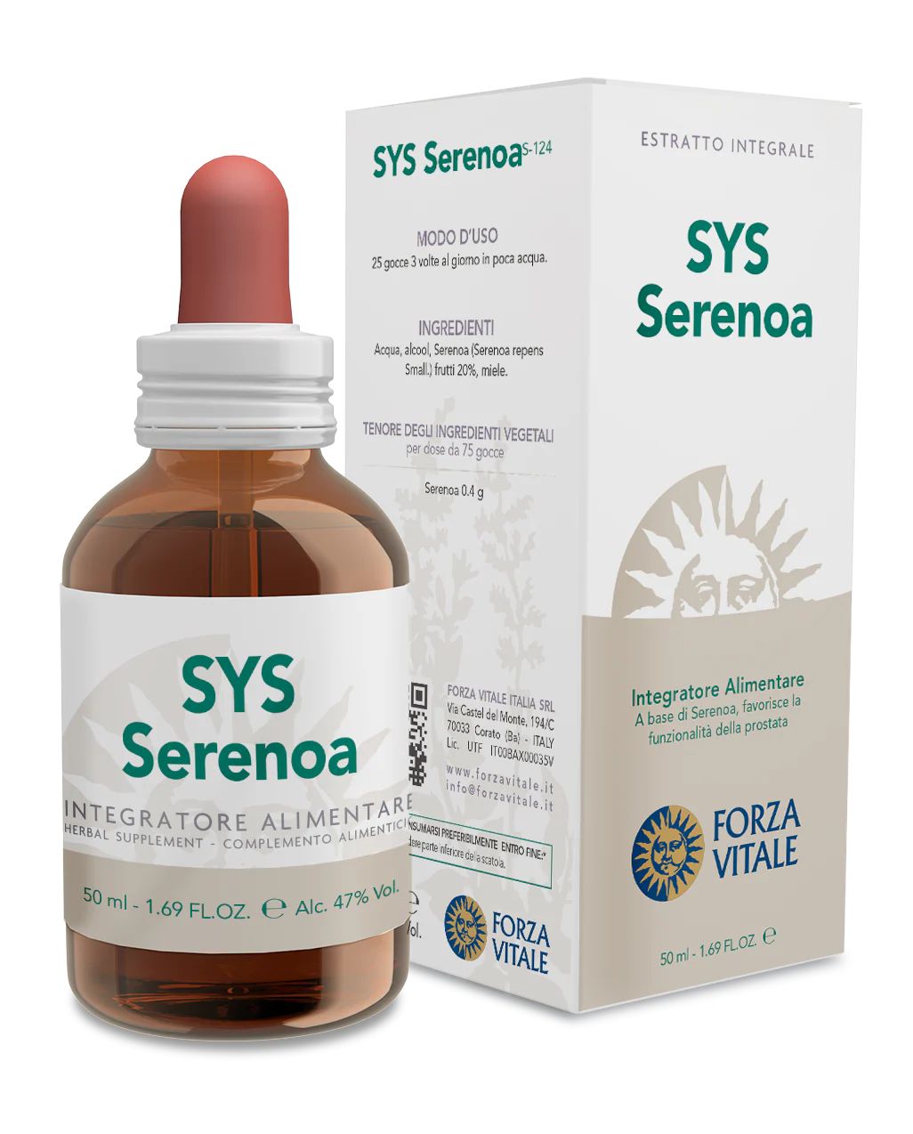 SYS Serenoa · Forza Vitale · 50 ml