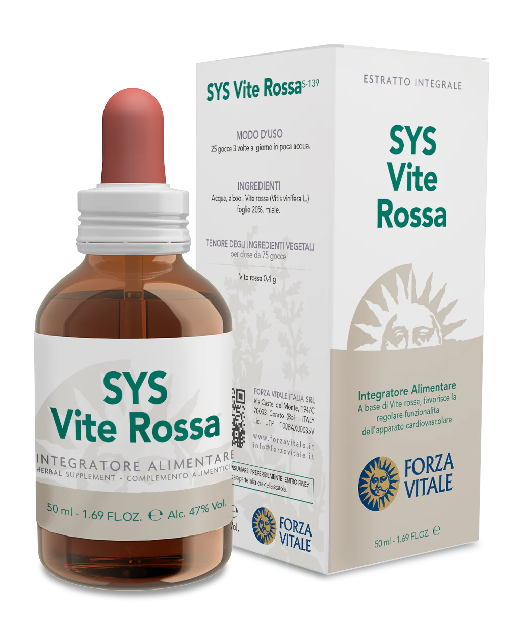 SYS Vite Rossa · Forza Vitale · 50 ml