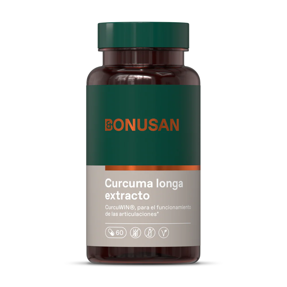 Cúrcuma Longa Extracto · Bonusan · 60 cápsulas