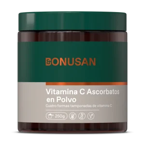 Vitamina C en Polvo (Ascorbatos) · Bonusan · 250 gramos