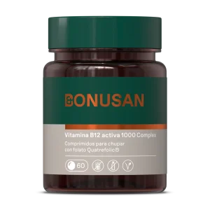 Vitamina B12 Activa 1000 Complex · Bonusan · 60 comprimidos