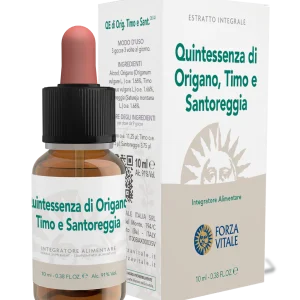 QE Origano-Timo-Santoreggia (Orégano-Tomillo-Ajedrea) · Forza Vitale · 10 ml