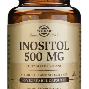 Inositol 500 mg · Solgar · 50 cápsulas