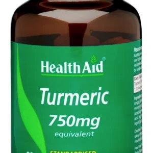 Curcuma 750 mg · Health Aid · 60 comprimidos