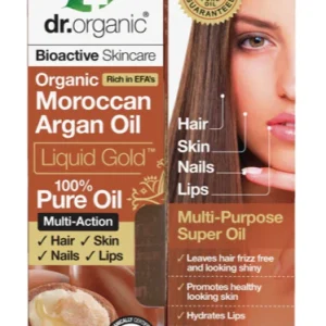 Aceite Puro de Argán · Dr Organic · 50 ml