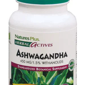 Ashwagandha · Nature's Plus · 60 cápsulas