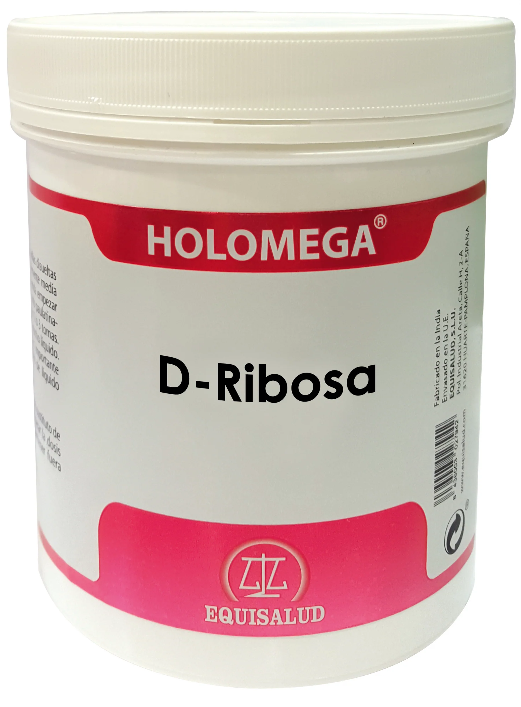 Holomega D-Ribosa · Equisalud · 250 gramos