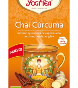 Chai Curcuma · Yogi Te · 17 filtros