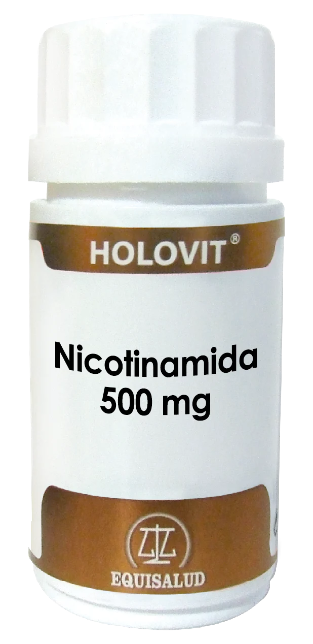Holovit Nicotinamida 500 mg · Equisalud · 50 cápsulas