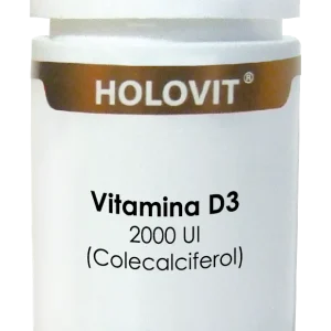 Holovit Vitamina D3 2.000 UI · Equisalud · 50 cápsulas