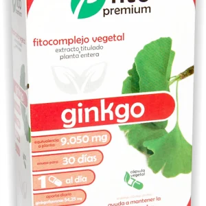 FitoPremium Ginkgo · Pinisan · 30 cápsulas