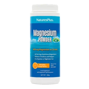 Magnesio Polvo · Nature's Plus · 504 gramos
