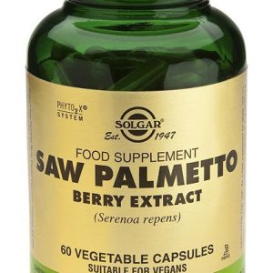 Saw Palmetto Extracto · Solgar · 60 cápsulas