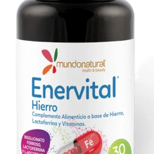 Enervital Hierro · Mundo Natural · 30 cápsulas