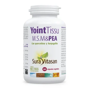 Yoint Tissu, MSM & PEA · Sura Vitasan · 60 cápsulas