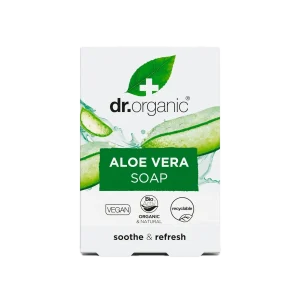 Jabon Aloe Vera · Dr Organic · 100 gramos