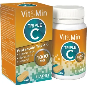 Vit&Min Triple C · Eladiet · 40 comprimidos