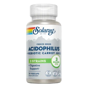 Acidophilus Plus · Solaray · 30 cápsulas