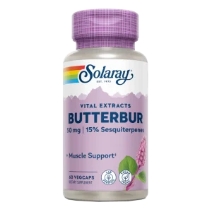 Butterbur (Petasita) · Solaray · 60 Cápsulas