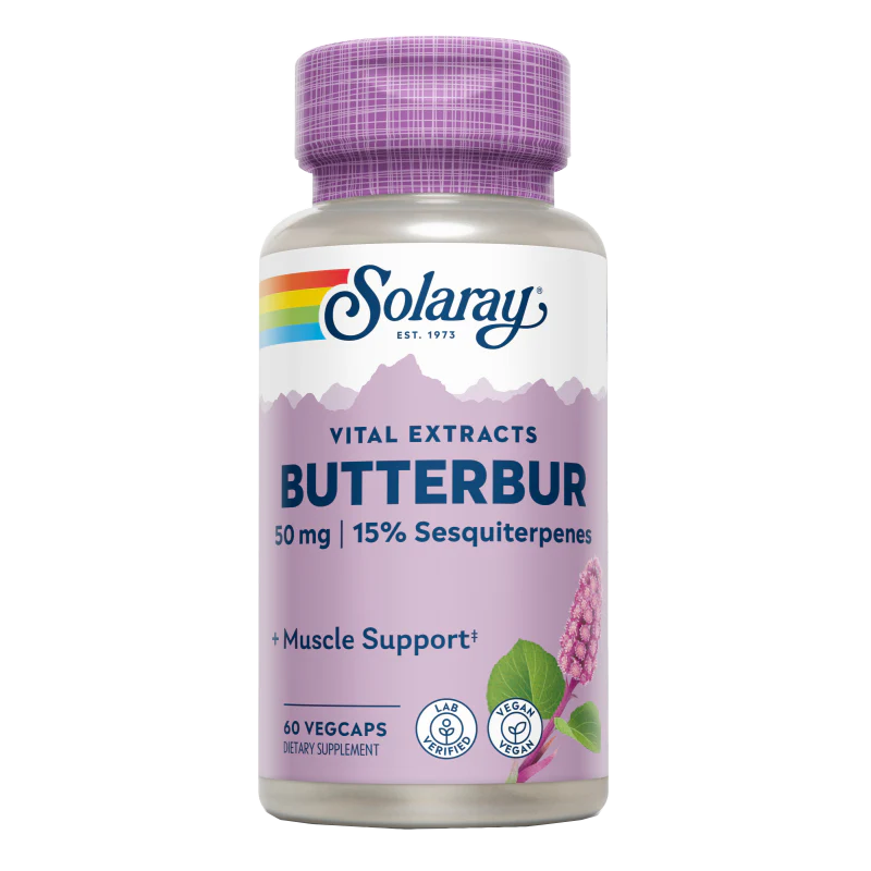 Butterbur (Petasita) · Solaray · 60 Cápsulas