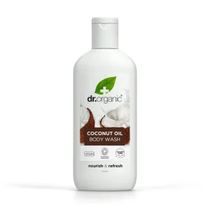 Gel de Ducha Aceite de Coco Virgen · Dr Organic · 250 ml