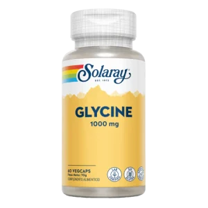 Glicina 1.000 mg · Solaray · 60 cápsulas