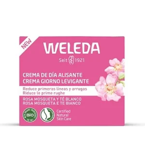 Crema de Día Alisante de Rosa Mosqueta y Té Blanco · Weleda · 40 ml