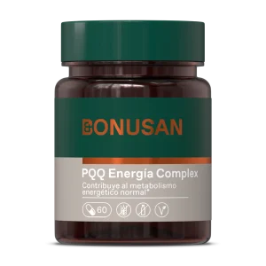 PQQ Energía Complex · Bonusan ·  60 cápsulas